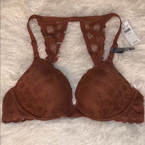 Orange “Plunge Brooke” Bra from aerie